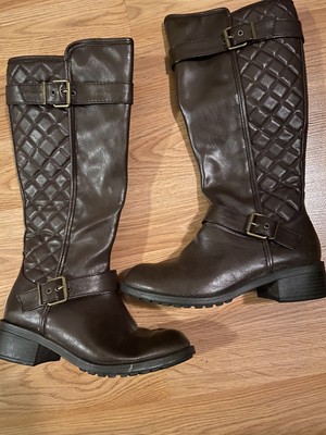 just fab brown boots