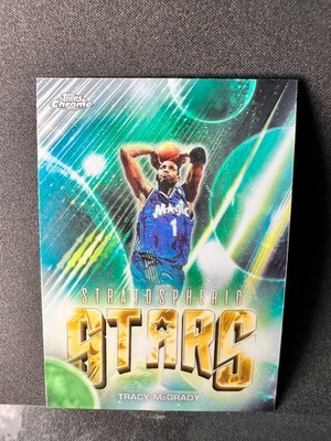 Tracy McGrady #ST-25 2025 Topps Chrome Update Stratospheric Stars