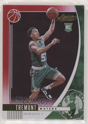 2019-20 Panini Absolute Memorabilia Red /199 Tremont Waters #45 Rookie RC 0e1