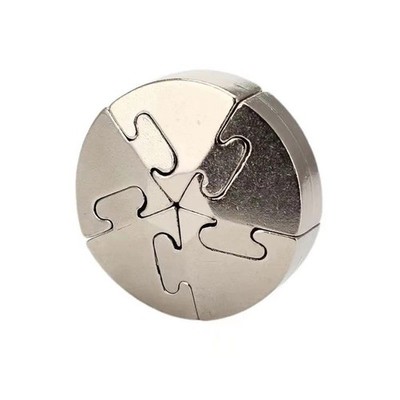 Metal Brain Teaser Puzzle IQ Mind Game 3D Logic Toy Stress Relief for Adults