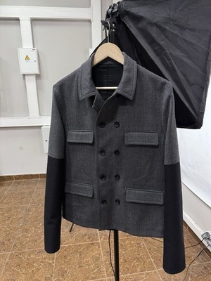 BALENCIAGA - BALENCIAGA ウールジャケット 🇫🇷 Balenciaga Paris Archive Double Breasted Wool Jacket Rare