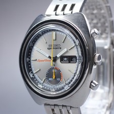 ▶[N MINT] Orologio AT Uomo Vintage 1971 SEIKO 5 Sport Speed Timer 6139-7020...