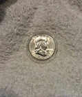 1954-S 50C Silver Franklin Half Dollar In Capsule (123)