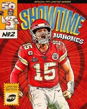 Patrick Mahomes Comic Style Poster