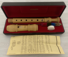 Hohner 9544 Luxury Maple Professional 2 Piece Recorder C Soprano