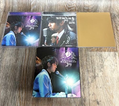 新加坡压制 Jay Chou 周杰伦 2004 无与伦比演唱会 Live CDx2+VCD+歌词本+外纸盒/Singapore SM Press - Picture 3 of 4