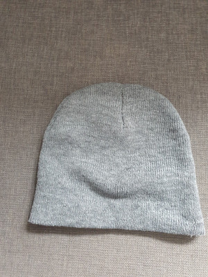 Kindermütze, unisex , grau, gr. one size