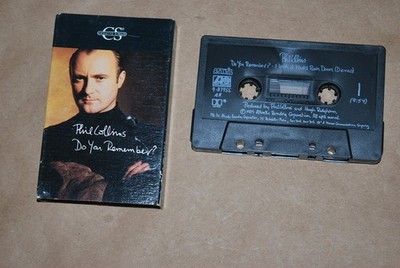 Phil Collins Do you Remember? Cassette Tape