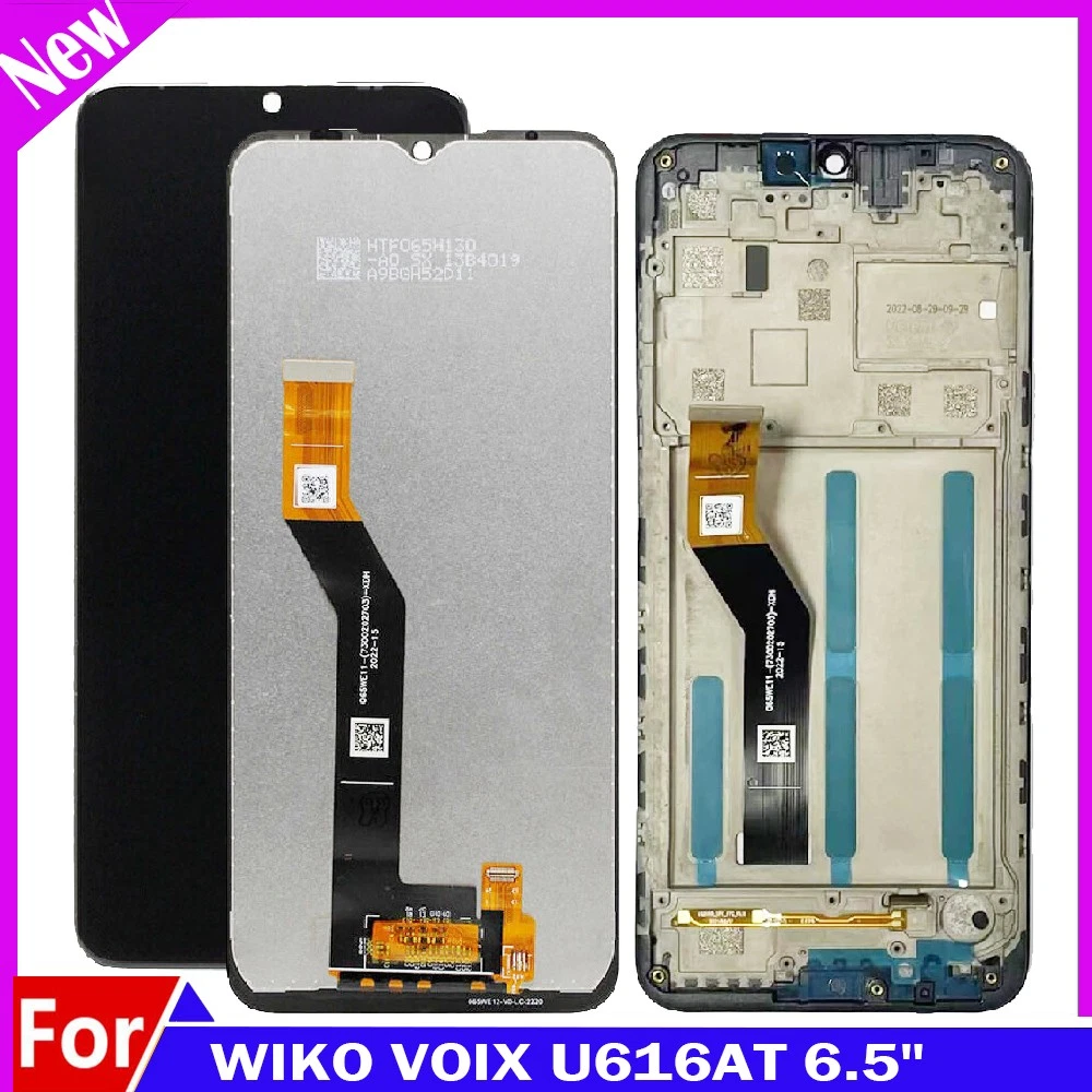 Youdoit Schermo LCD Di Ricambio Per Wiko Cink Peax & Peax 2 – Kit Con Cacciavite, Leve E Ventosa Per Riparazione Fai Da Te