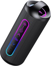 Portable Bluetooth Speaker, 20W Powerful Sound With EQ Modes, Waterproof, 20H