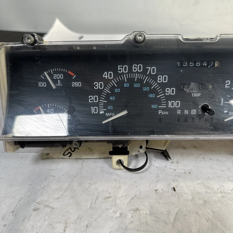 1995 Park Avenue gauge panel style speedometer cluster tach oem F2 Foto 2 de 4