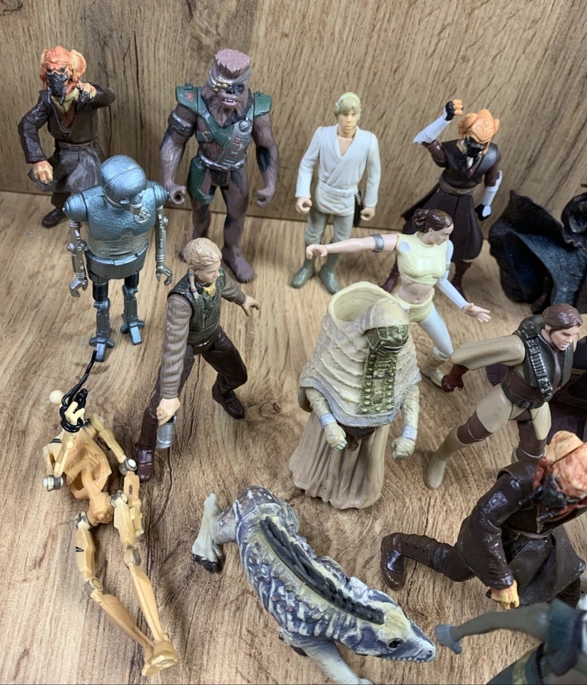 Star Wars Loose Action Figure 55 Figures 1990s & 2000s Kenner Toy Lot Kenner Lfd - Image 3 of 4