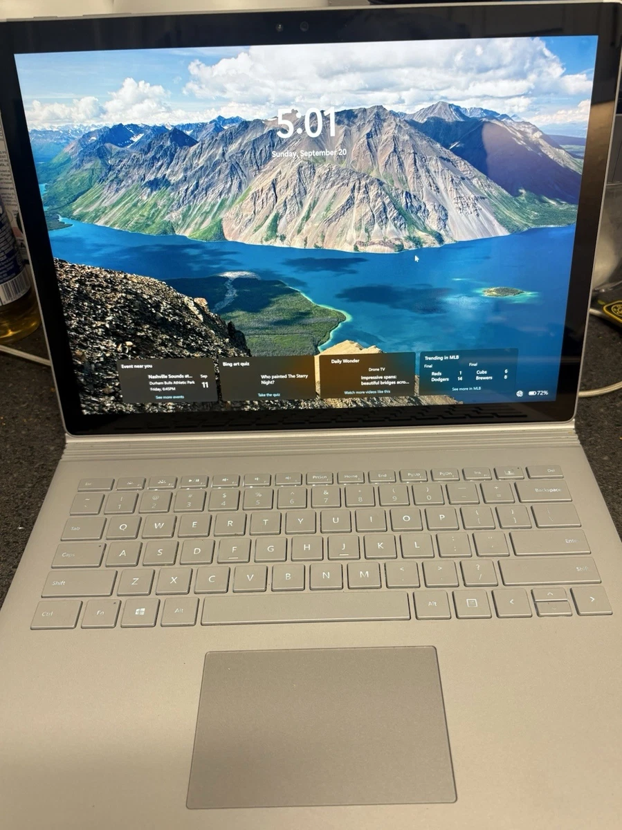 Microsoft Surface Book Intel Core i5 6th Gen. PC Laptops
