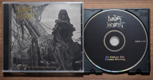 Judas Iscariot To Embrace The Corpses Bleeding CD Akhenaten Black Metal