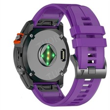 Silikon Uhrenarmband Ersatz Armband für Garmin Fenix 8 47 51mm E 7 7X 6 6X 5 5X