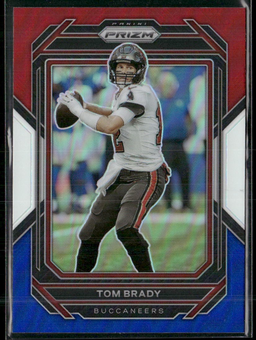 2022 Panini Prizm #273 Tom Brady Red White and Blue