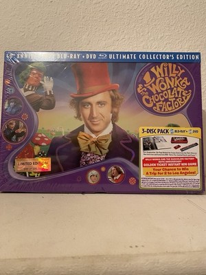 Willy Wonka And The Chocolate Factory: Ultimate Collector's Edition BLU-RAY, DVD