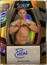 Dante Chen Prizm Auto Panini WWE 2024 Select 
