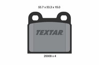 Textar Bremsbelagsatz, Scheibenbremse 2000906 FüR Alfa Romeo Auto Union DAF NSU