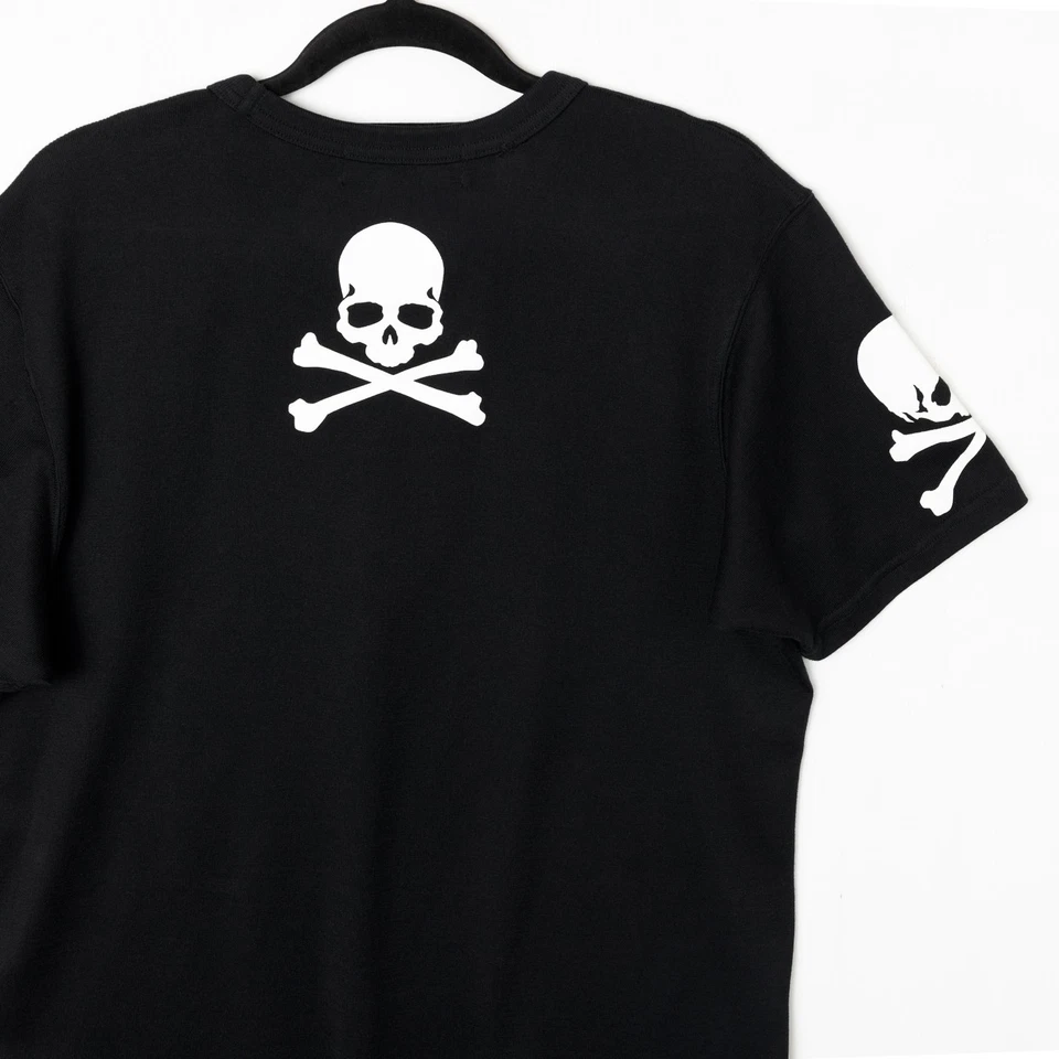 Camiseta mastermind JAPÓN Fxck Off de gran tamaño 17SPMM-TS01-A S negra hecha en Japón Foto 3 de 4