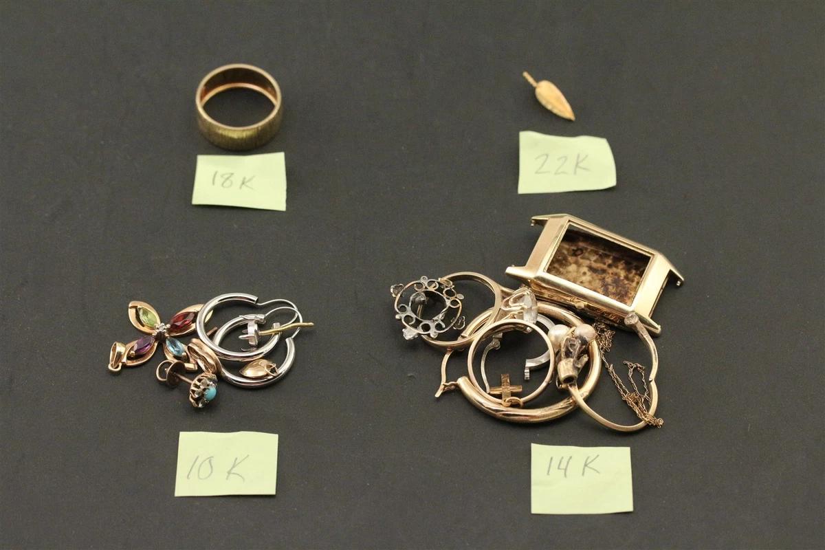 18k 14k その他18kの破片 18K 精细金条废带和回收金| eBay