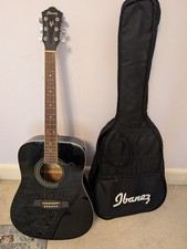 Ibanez acoustic guitar V50JP model in a black