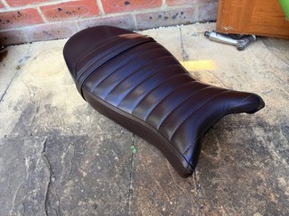 Unit Garage 1654 Leather Seat BMW R NineT R9T Brown
