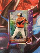 2022 Bowman Chrome Prospects Adley Rutschman #BCP-29 Purple Refractor /250 (RC)