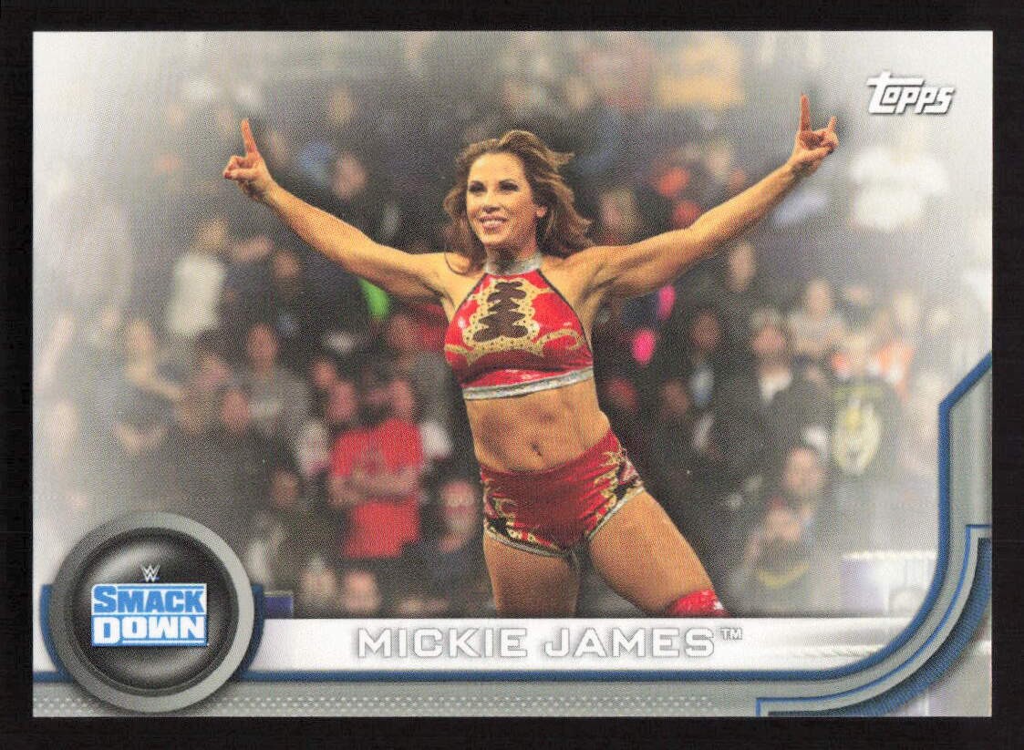 2020 Topps WWE Women's Division Roster Cards Mickie James #RC-34