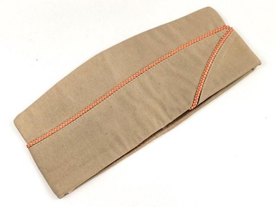 U.S. Army, Schiffchen '' Cap Garrison , khaki'' höchstwahrscheinlich aus der Zeit 