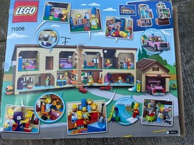 Lego The Simpsons House 71006 100% Complete With Instructions And Box