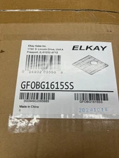 Elkay Stainless Steel 13" x 15" x 11/16" Bottom Grid, GFOBG1416SS
