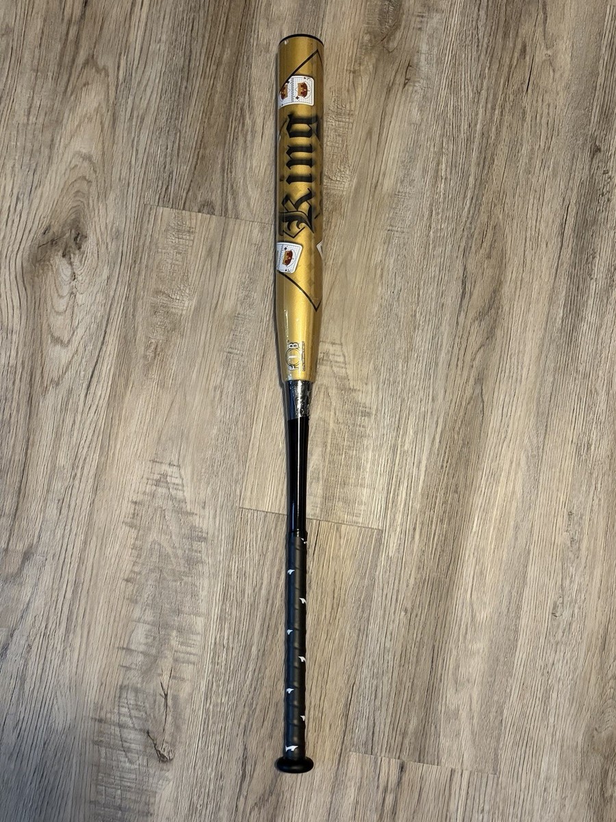 2025 MONSTA GOLD KING OF DIAMONDS SLOWPITCH SOFTBALL BAT 25 OZ MX  display picture 1