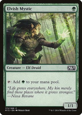 Elvish Mystic 173 Magic 2015 (M15) NM