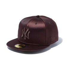 NEW ERA 59FIFTY Valentine's Day Satin MLB New York Yankees Dark Brown 14908298