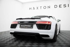 Maxton Design Heckspoiler Lippe passend für Audi R8 Spyder Mk2 schwarz Hochglanz