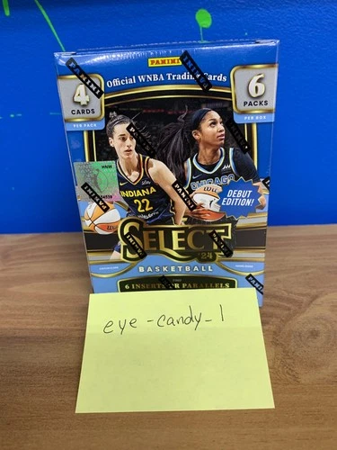 FACTORY SEALED  2024 PANINI SELECT WNBA BASKETBALL BLASTER BOX  BLUE Clark Reese