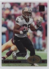 2023 Panini Clearly Donruss Retro 2003 Red 34/100 Deuce McAllister #5 18rb