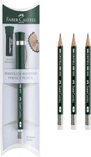 Perfect Pencil Castell 9000 and 3 Count Pencil Refill - #2 Lead Pencil, Sharpene