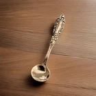Gorham STERLING SILVER  Luxembourg 3.5" Ornate Mustard Spoon
