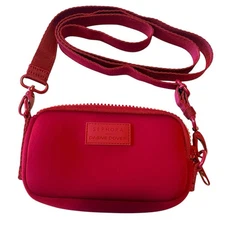 Dagne Dover x Sephora Neoprene Phone Sling in Spice Red Crossbody Bag New in Bag