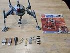 LEGO Star Wars: Separatist Spider Droid (7681) 100% Complete ALL Minifigures