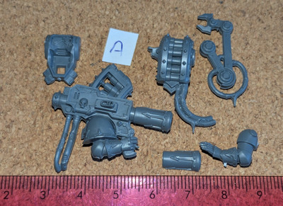 Warhammer 40K: Chaos Space Marine Bits: Havoc Missile Launcher - A