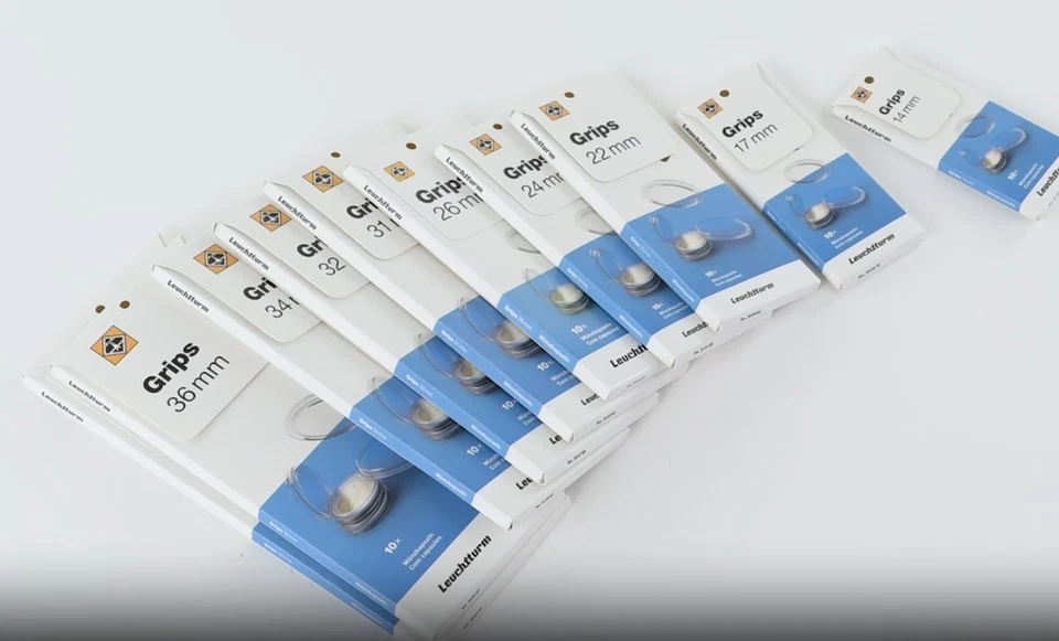 10 Capsules pour pièces de monnaie diamètre au choix de 14 à 41 millimètres - Photo 3/3