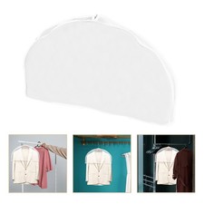 2 PCS Shoulder Cover for Closet Clothes Protectors Hanging Plastic Covers