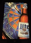 Vintage Miller Lite Darts Dartboard Light Up Beer Sign 32x22” - Excellent Rare!