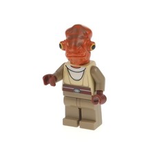 1x Lego Minifigur Star Wars Clone Wars Nahdar Vebb Mon-Calamari 8095 sw0226