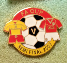 Watford v Manchester United F.A. Cup Semi-Final 2007 Badge