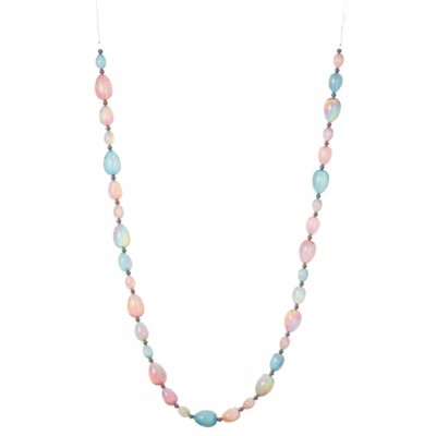 Ashland Brand Easter Clear Multicolored Egg Garland 6ft.