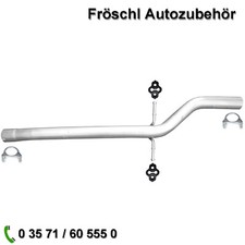 Für Citroen C5 I II 1,8 2,0 DC DE RC RE Mittelrohr Auspuffanlage mit Anbausatz a